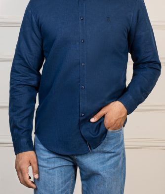 CASUAL SHIRT INDIGO BLUE