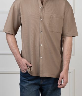 OVERSIZED KNITTED SHIRT MOUSE