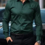 Premium Men’s Cotton Formal Dress Shirt – Slim Fit Office & Occasion Wear
